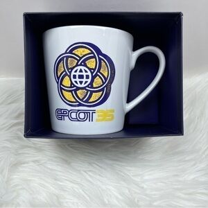 Disney EPCOT 35 Coffee Mug NEW IN BOX Parks STARBUCKS 35TH ANNIVERSARY